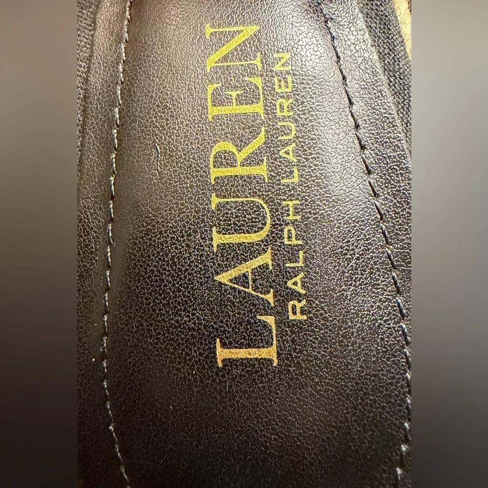 Lauren by Ralph Lauren‎ Carlynda Espadrille Wedge Sandals Size 9